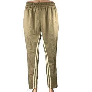 Publish Men's Brown Straight Leg High Waist Windbreaker Trousers Track Pants L